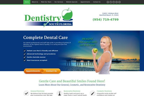 JustLanded theme site design template sample