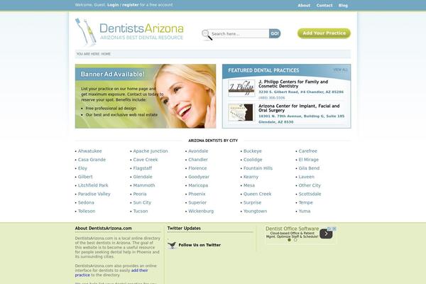 Classifieds theme site design template sample