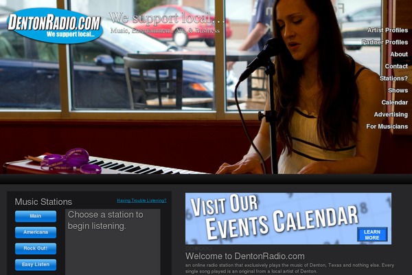 dentonradio.com site used Dentonradio