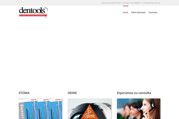 dentools.com.ar site used Avada57