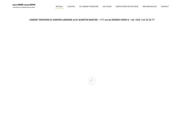 Ambient theme site design template sample