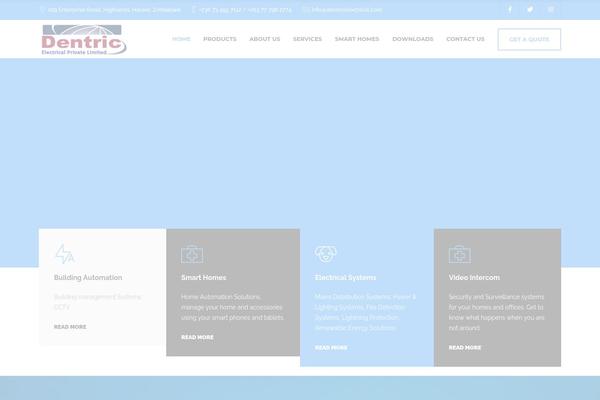 Etalon theme site design template sample