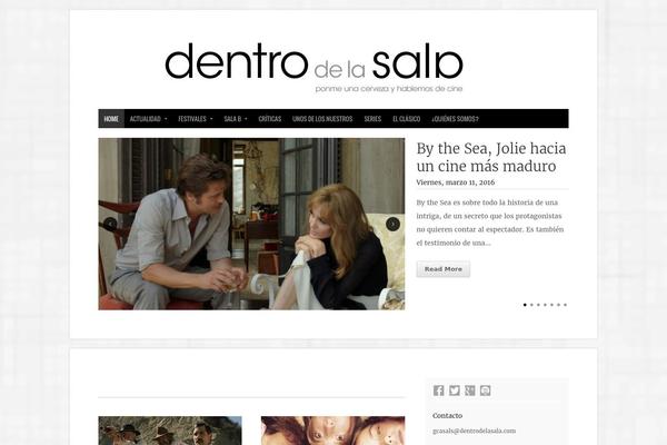 dentrodelasala.com site used Organic Magazine