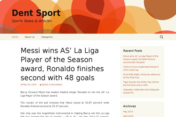 Newsium theme site design template sample