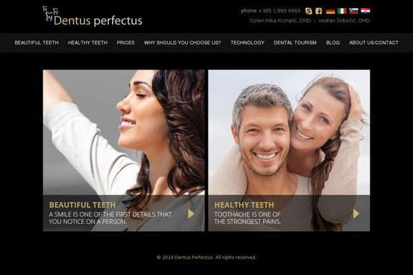 Omni theme site design template sample