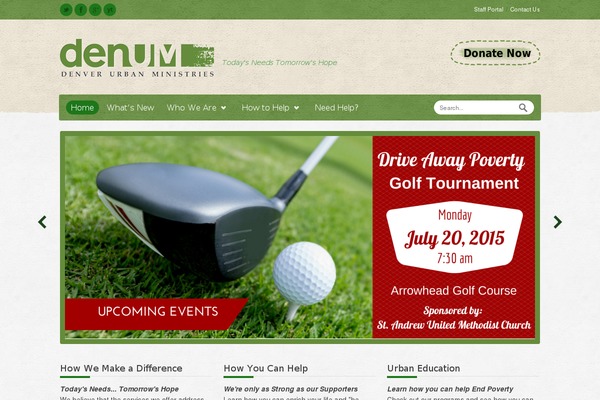 Relief theme site design template sample