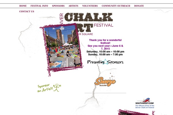 denverchalkart.org site used Denverchalkartthm