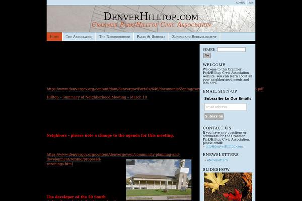 Hanami theme site design template sample