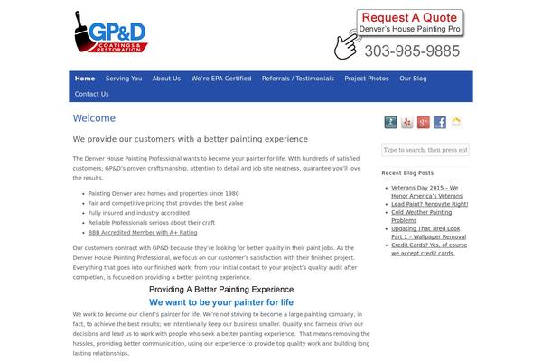 Headway theme site design template sample