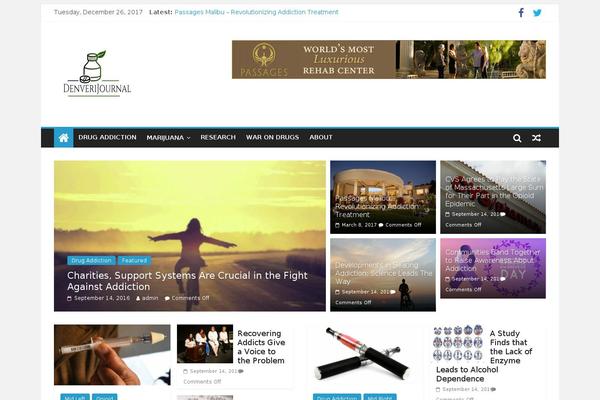 ColorMag theme site design template sample