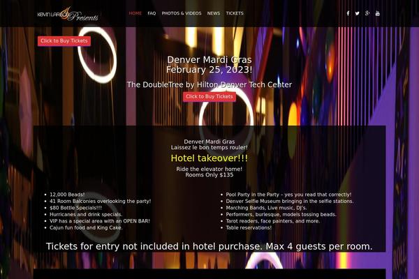 Vocal theme site design template sample