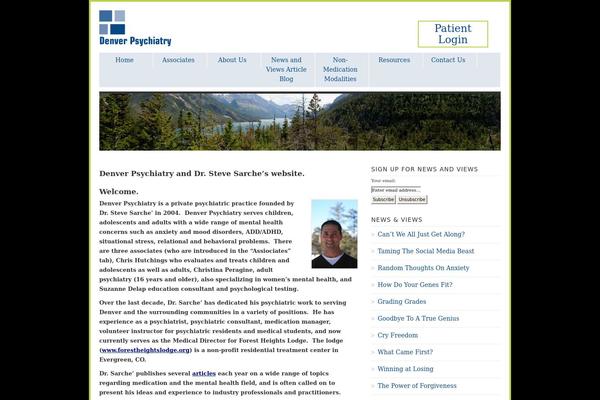 Vigilance theme site design template sample