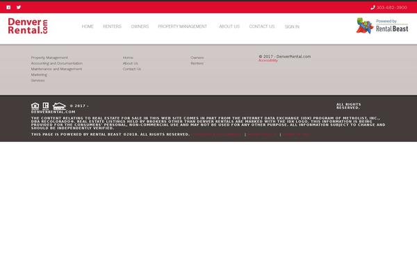 Rentbuy theme site design template sample
