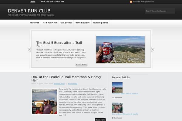 Pallas theme site design template sample