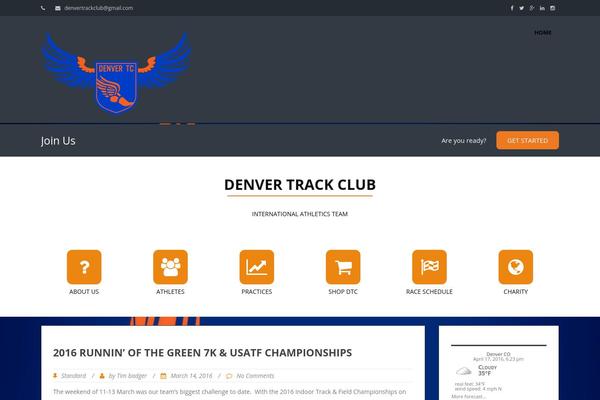 Terrifico theme site design template sample