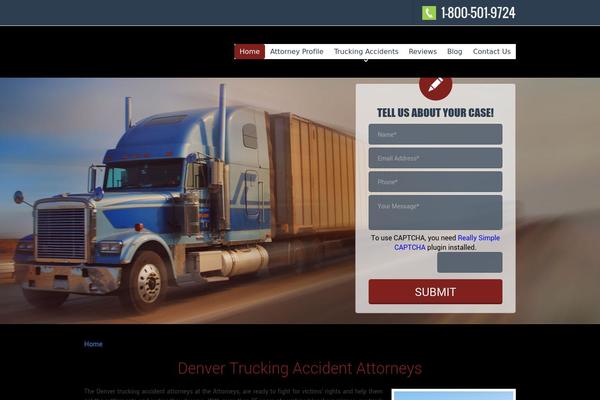 denvertruckingaccidentattorney.com site used Hdint