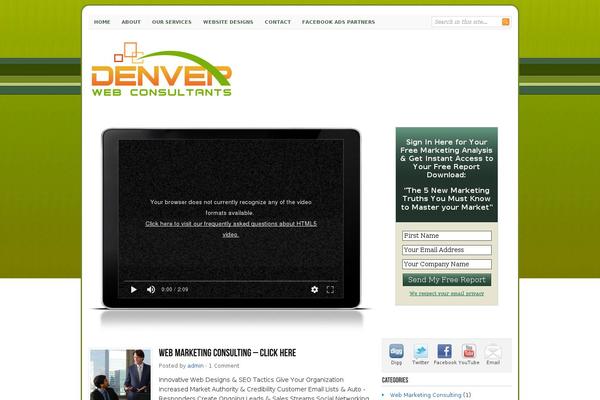 Authoritize theme site design template sample