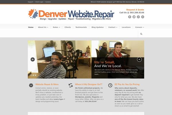 Modernize v3.1.7 theme site design template sample