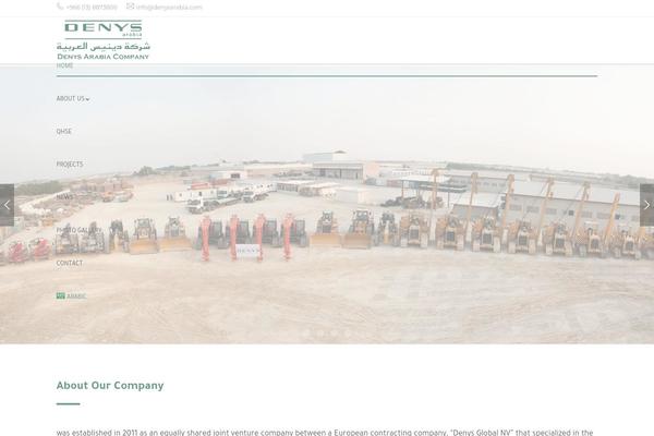 The7 theme site design template sample