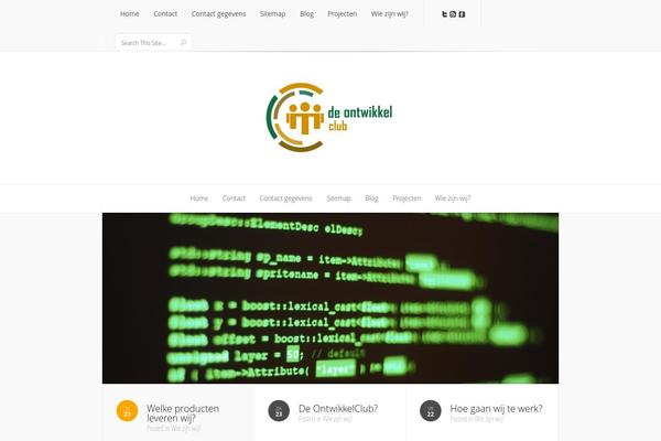 Lucid theme site design template sample