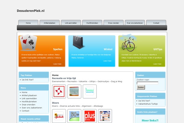 Site using Article Directory plugin