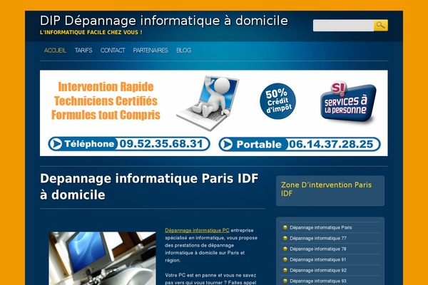 Online Marketer theme site design template sample