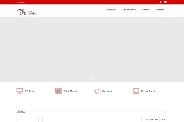 Grandway theme site design template sample