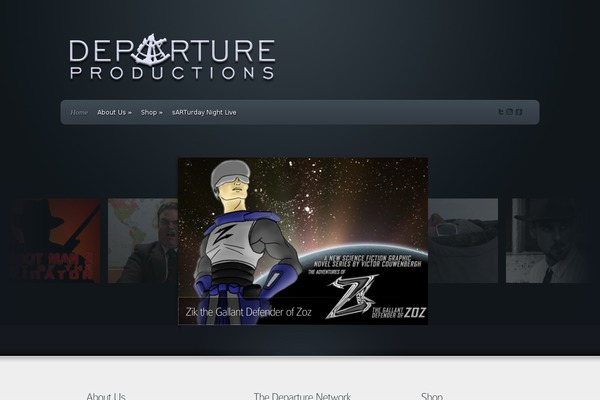 Envisioned theme site design template sample