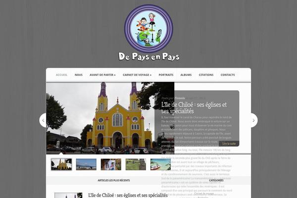 Aggregate theme site design template sample