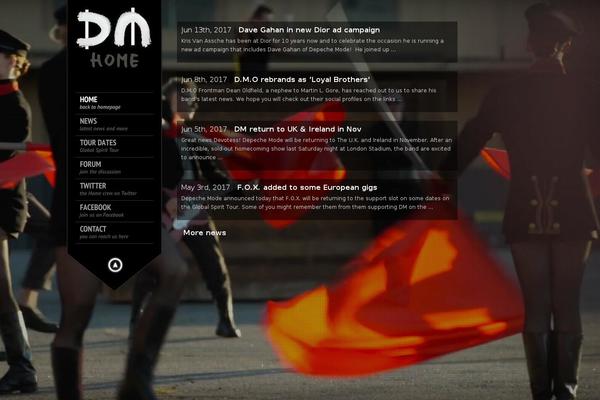 Site using Upcoming Events plugin
