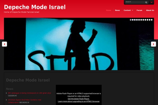 Dynamix theme site design template sample