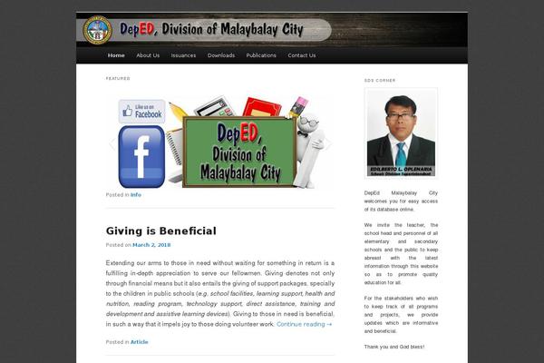 depedmalaybalay.net site used Twentyfourteenchild