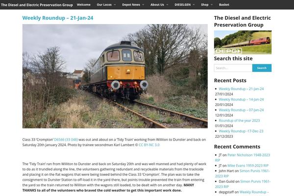 Codon theme site design template sample