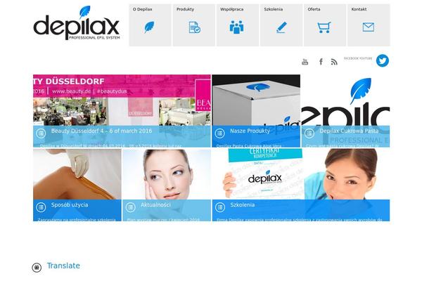 One Touch theme site design template sample