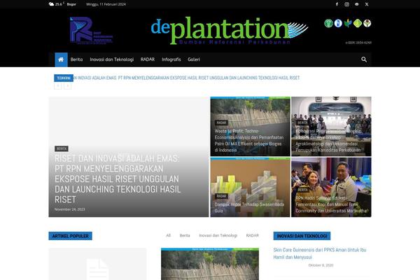 Site using Font Awesome 4 Menus plugin