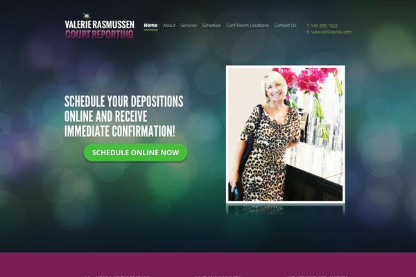 Fusion theme site design template sample