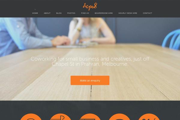 Avid theme site design template sample