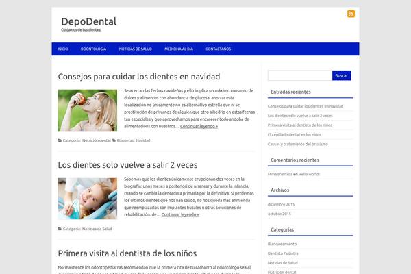 Forestly theme site design template sample