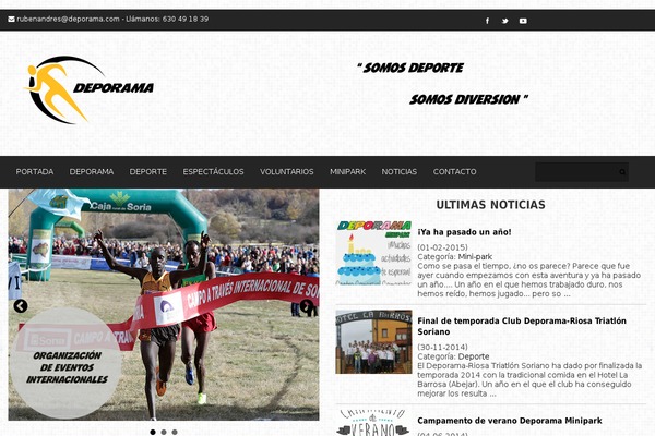 deporama.com site used Be Human