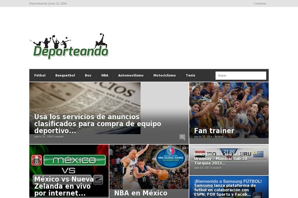 Extranews theme site design template sample