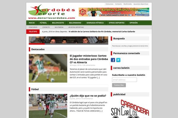 MH Magazine theme site design template sample