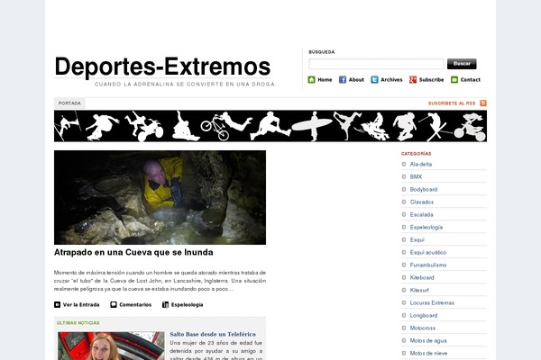 deportes-extremos.net site used Blogus