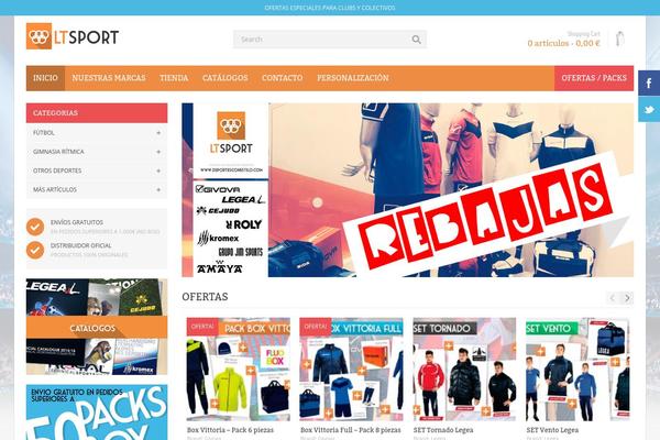 OXY theme site design template sample