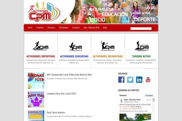 Arctica theme site design template sample