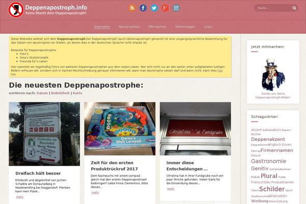 Site using Zilla-social plugin