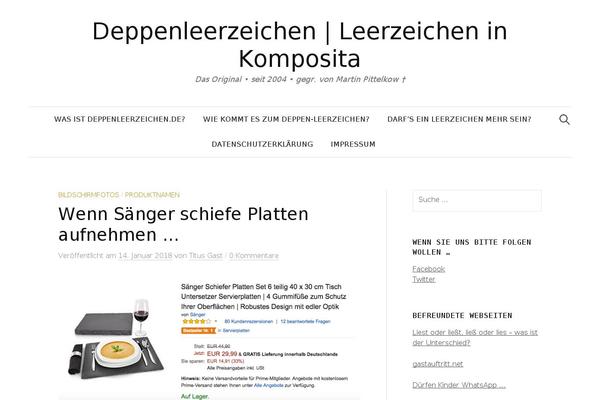 Site using Statify plugin