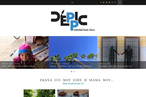 Hemlock theme site design template sample