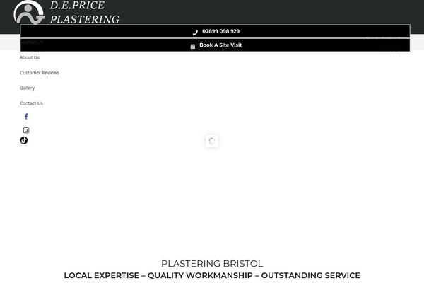 Impreza theme site design template sample