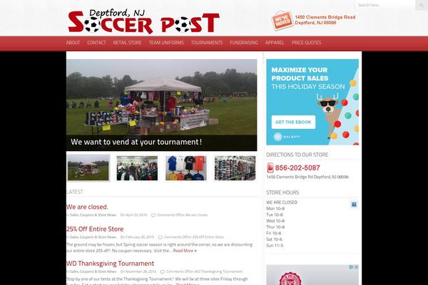 Foodpress theme site design template sample