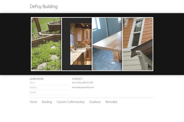 Minimatica theme site design template sample